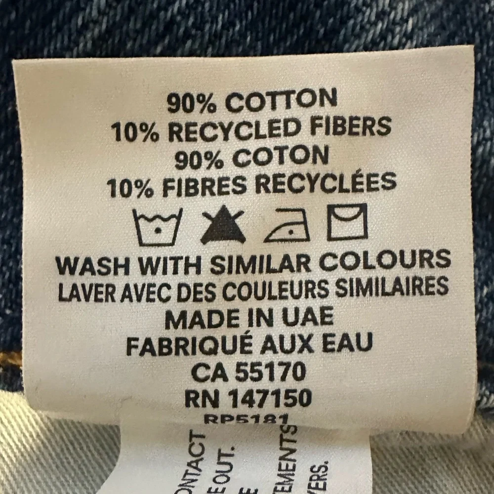 Frank and Oak Nina Wide Leg Jeans Size 25